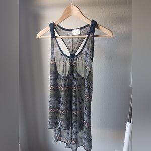 Pretty good tank top blouse